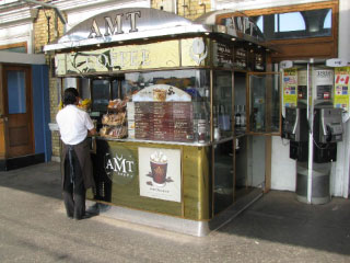 AMT Coffee Store Front