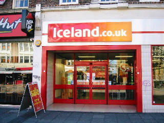Iceland Store Front