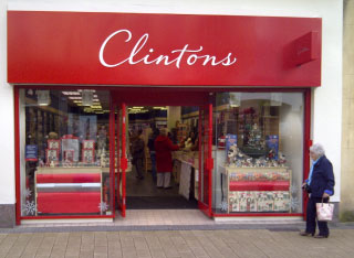 Clintons Store Front
