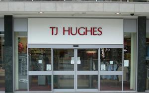 TJ Hughes Shop Front
