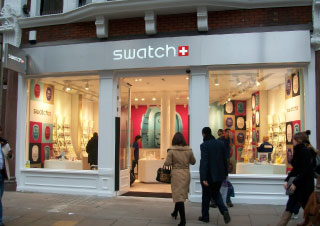Swatch Store Front