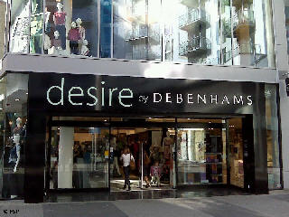Desire by Debenhams Store Front