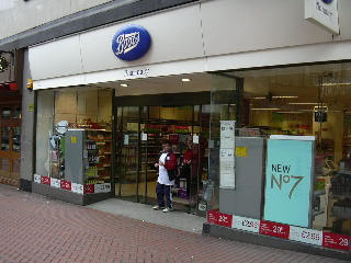 Boots The Chemist Store Front