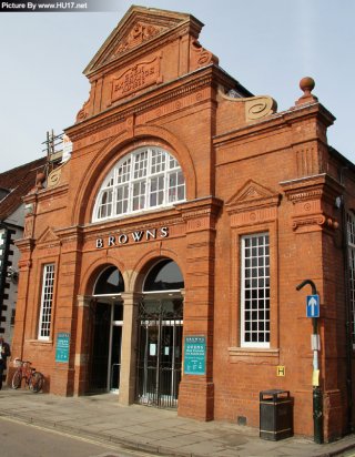 Browns of York Store Front