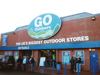 Go Outdoors Store Front