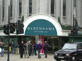 Debenhams Store Front