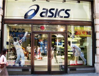 Asics Store Front