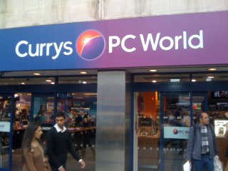 Currys/PC World Store Front