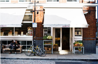 Albion Caff Store Front