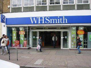 WH Smith Retail Store Front