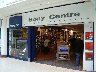 Sony Centre Store Front