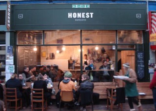 Honest Burgers Store Front