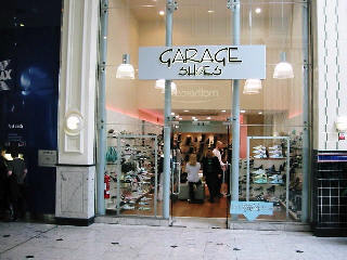 Garage Shoes Store Front