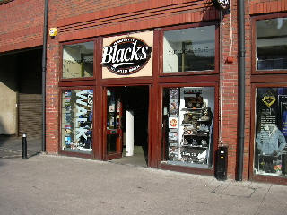 Blacks Store Front