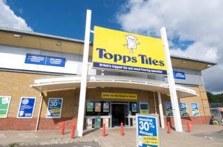 Topps Tiles Store Front