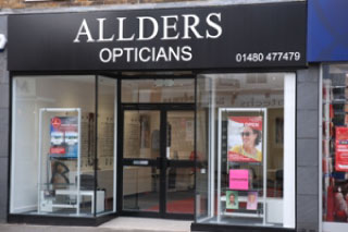 Allders Opticians Store Front